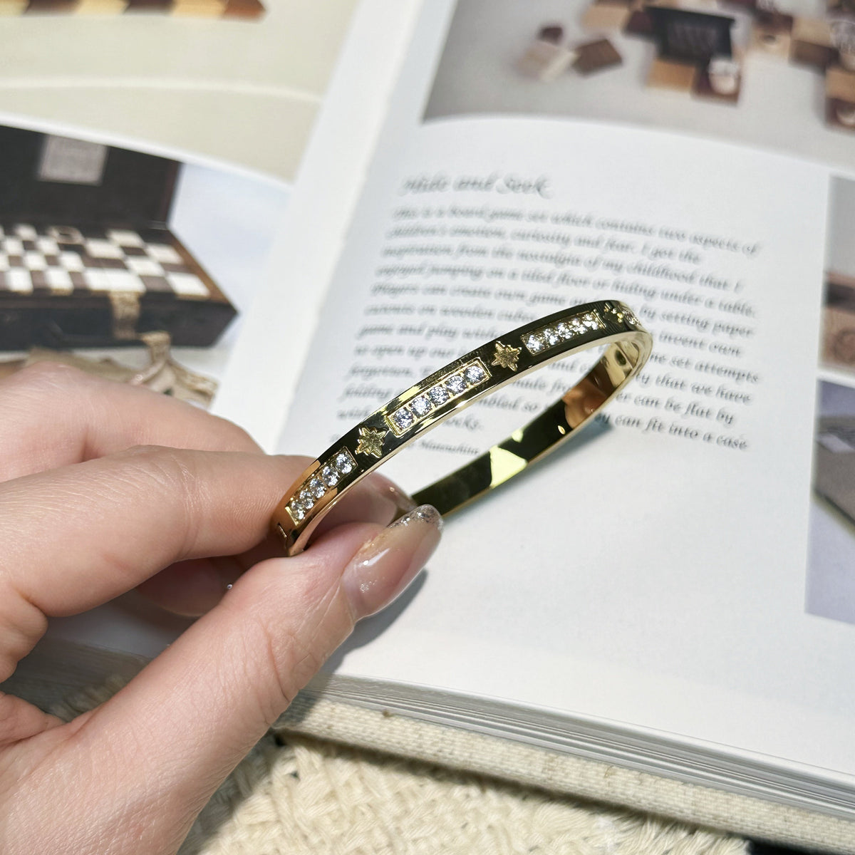 Gold Bracelet Stack — Mix & Match Layering Set